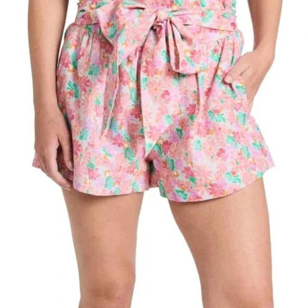 Something Navy size medium patterned shorts
